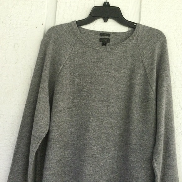 J. Crew Men Cotton Slim Fit Rugged Cotton Sweater Size L - Picture 2 of 10